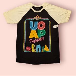 NWT Universal Studios Annual Passholder UOAP Retro Logo Size Medium